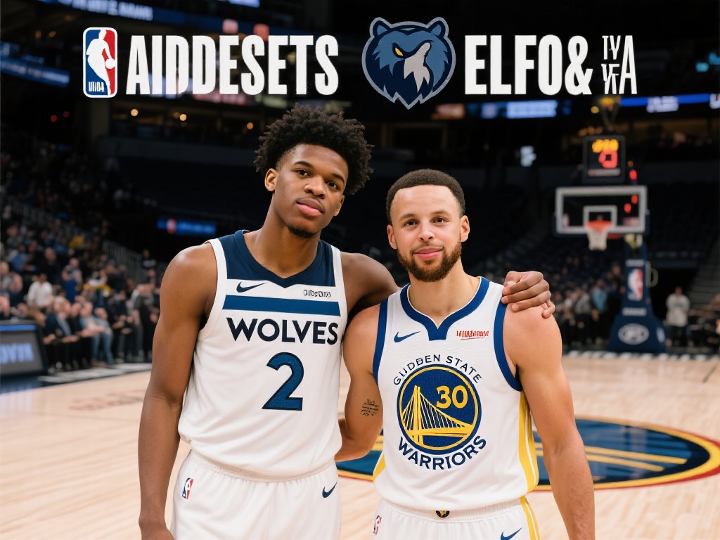 强敌对决!森林狼官宣爱德华兹与库里合影,半决赛战火将燃 在NBA季后赛的激烈角逐中,一场备受瞩目