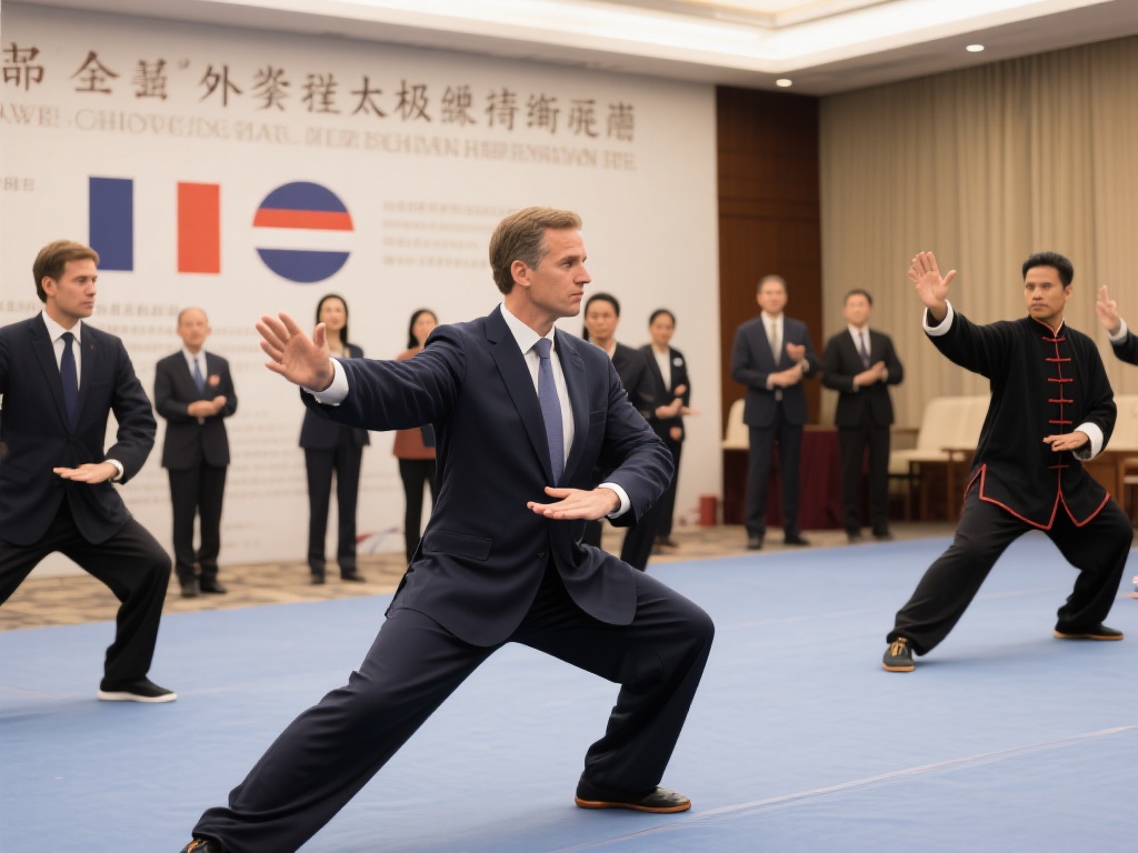 驻华外交官共聚北京 太极拳沙龙精彩纷呈 在活动现场,多位外交官分享了他们对太极拳