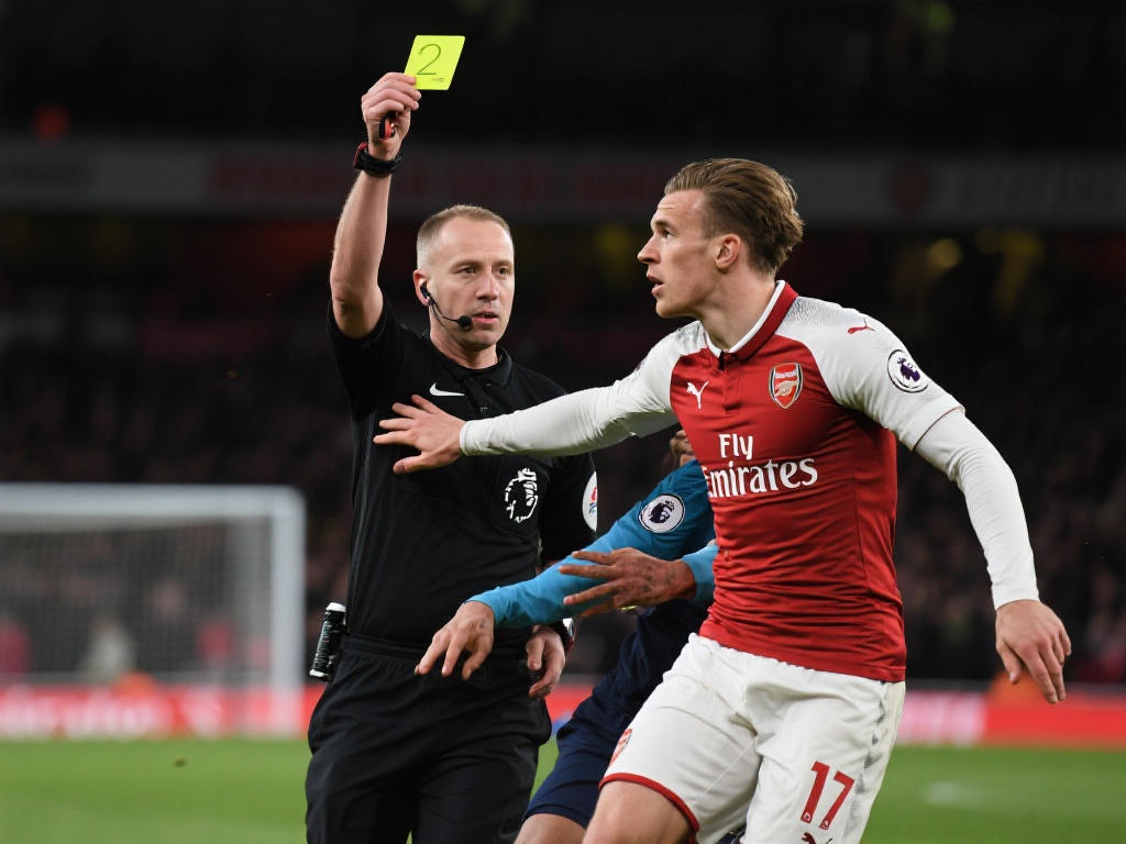 在比赛的关键时刻，拉姆齐因一次疑似犯规被